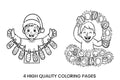 Christmas Decorations Coloring Books