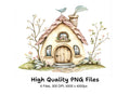 Enchanted Forest Homes Clipart Bundle