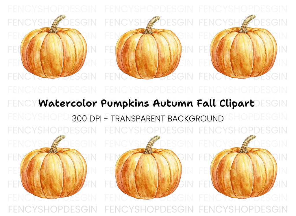 Pumpkins Clipart Bundle