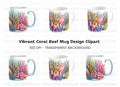 Vibrant Coral Reef Clipart Bundle