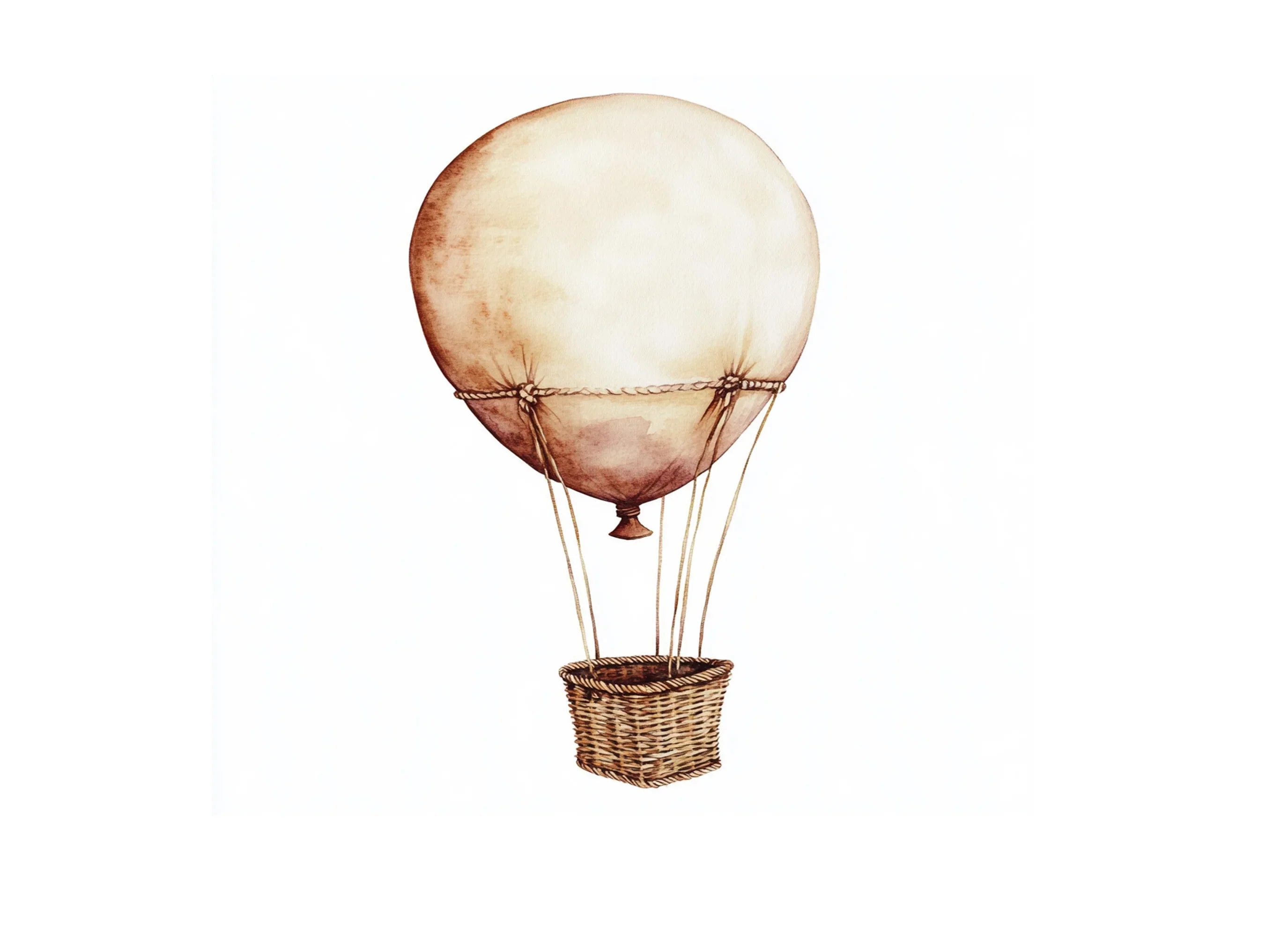 Hot Air Balloon Clipart Bundle