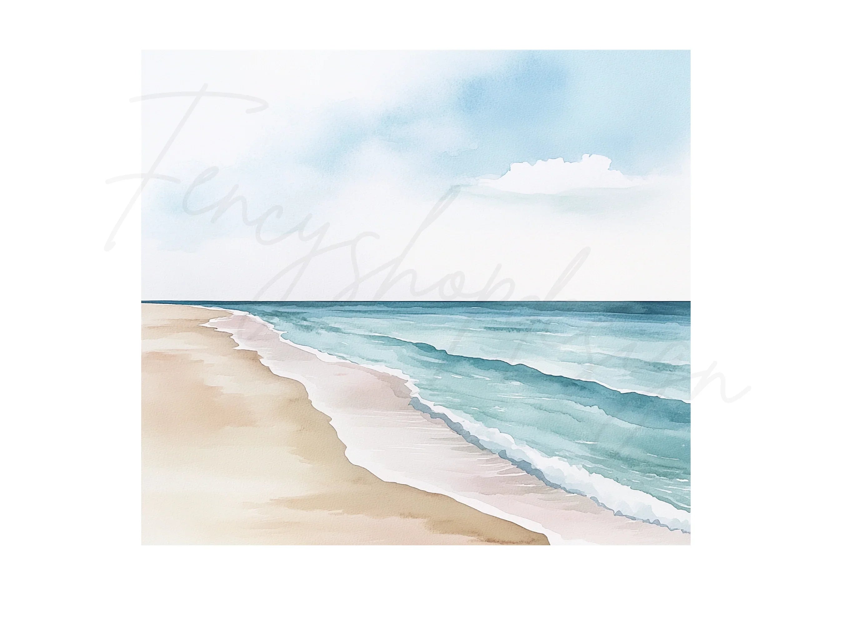 Beach Sunset Clipart Bundle