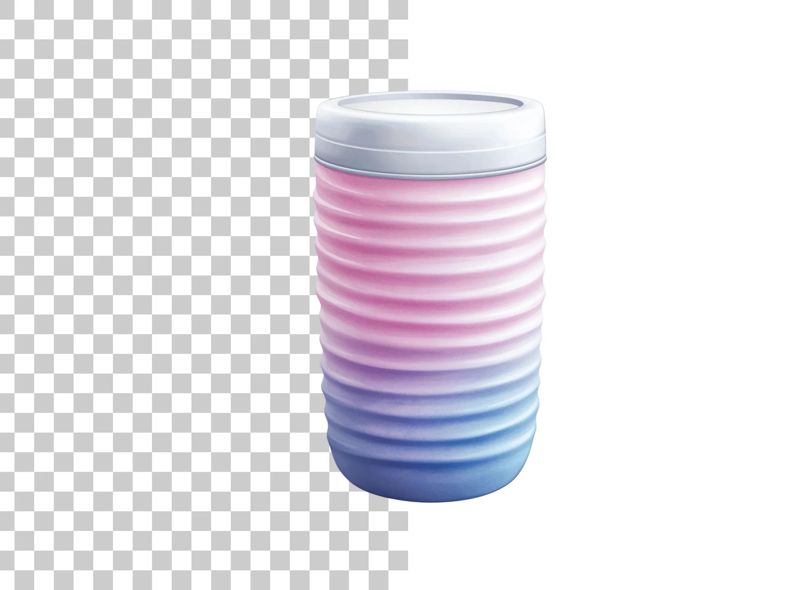 Gradient Insulated Tumbler Clipart Bundle