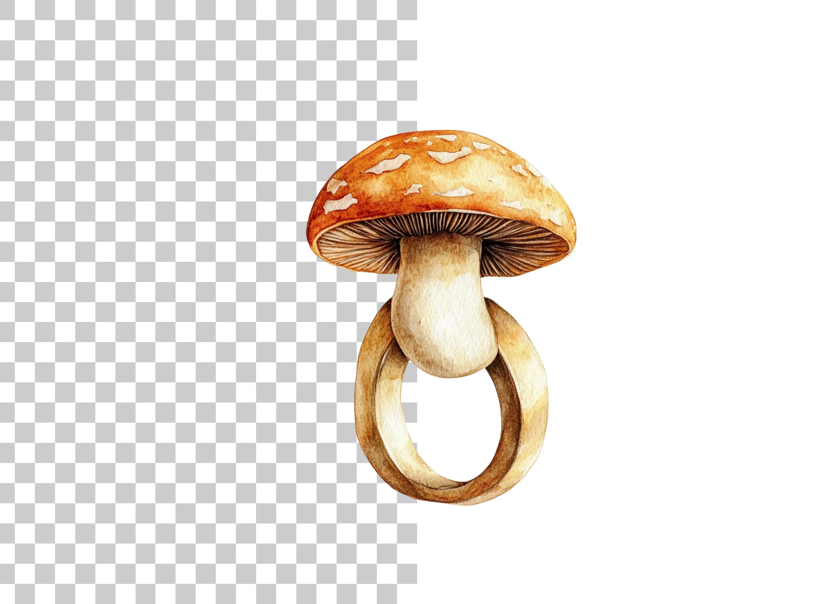 Mushroom Clipart Bundle