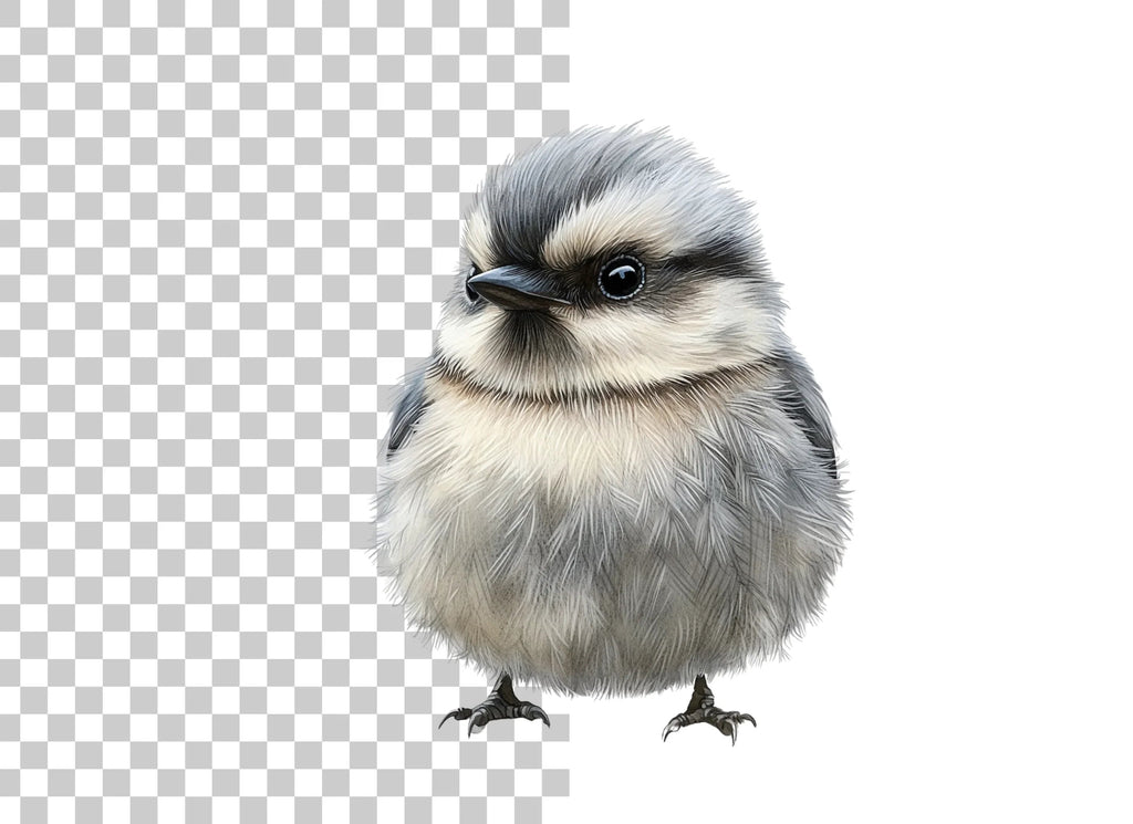 Cute Baby Bird Illustration Clipart Bundle