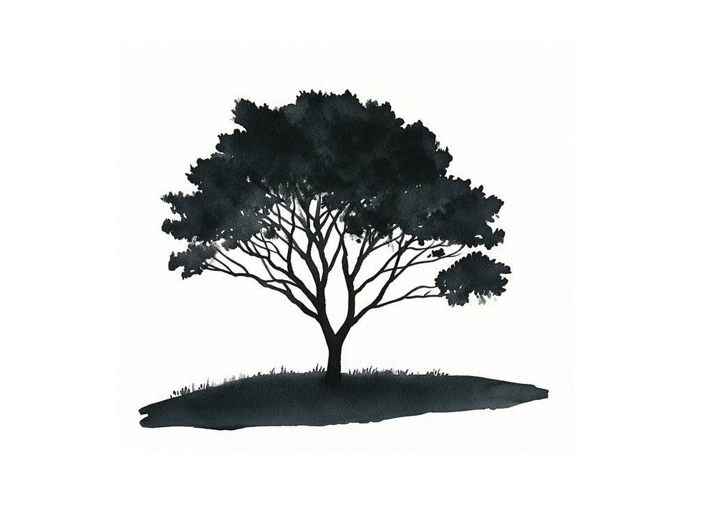 Abstract Tree Illustrations Clipart Bundle