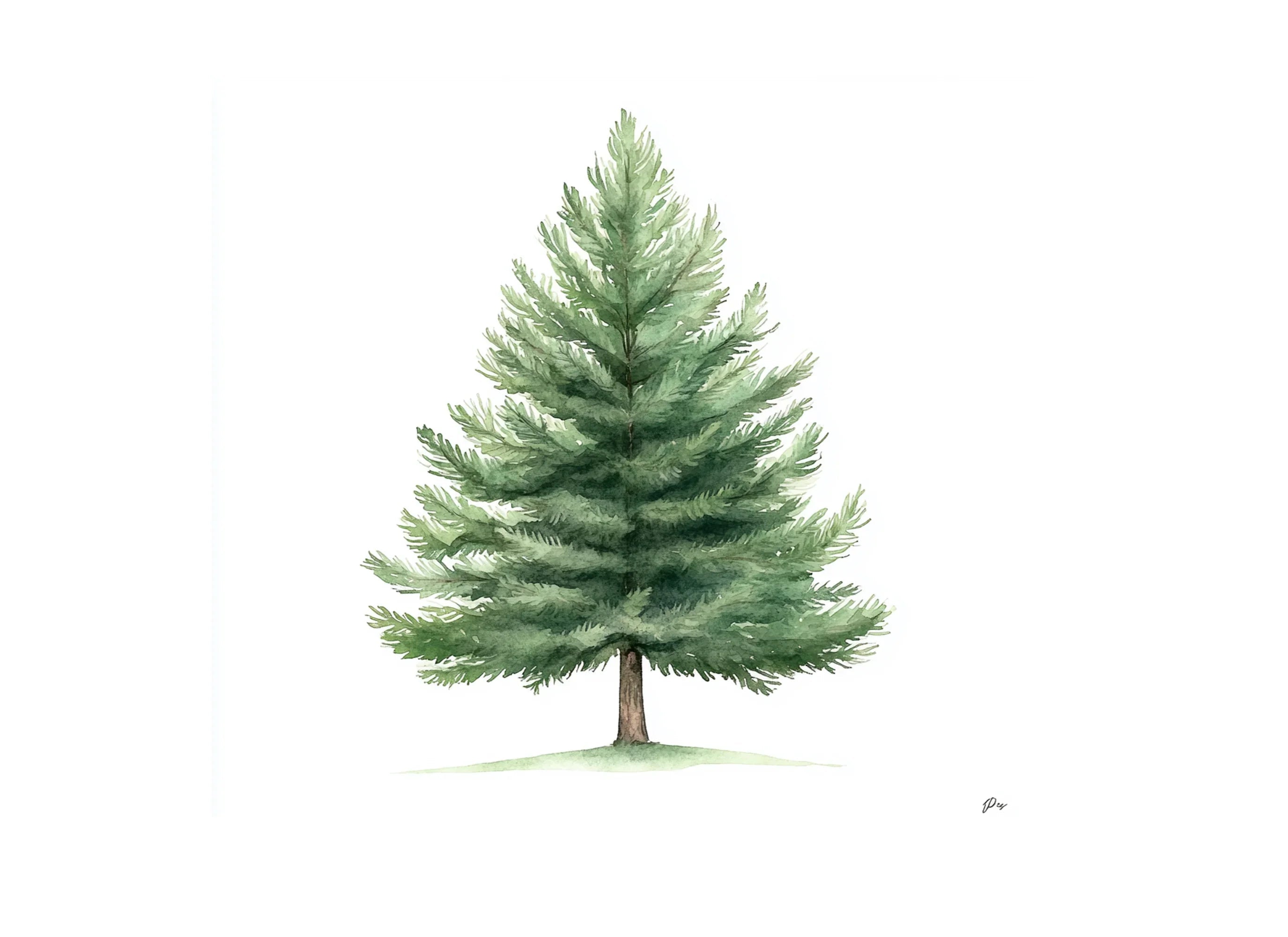 Pine Tree Clipart Bundle