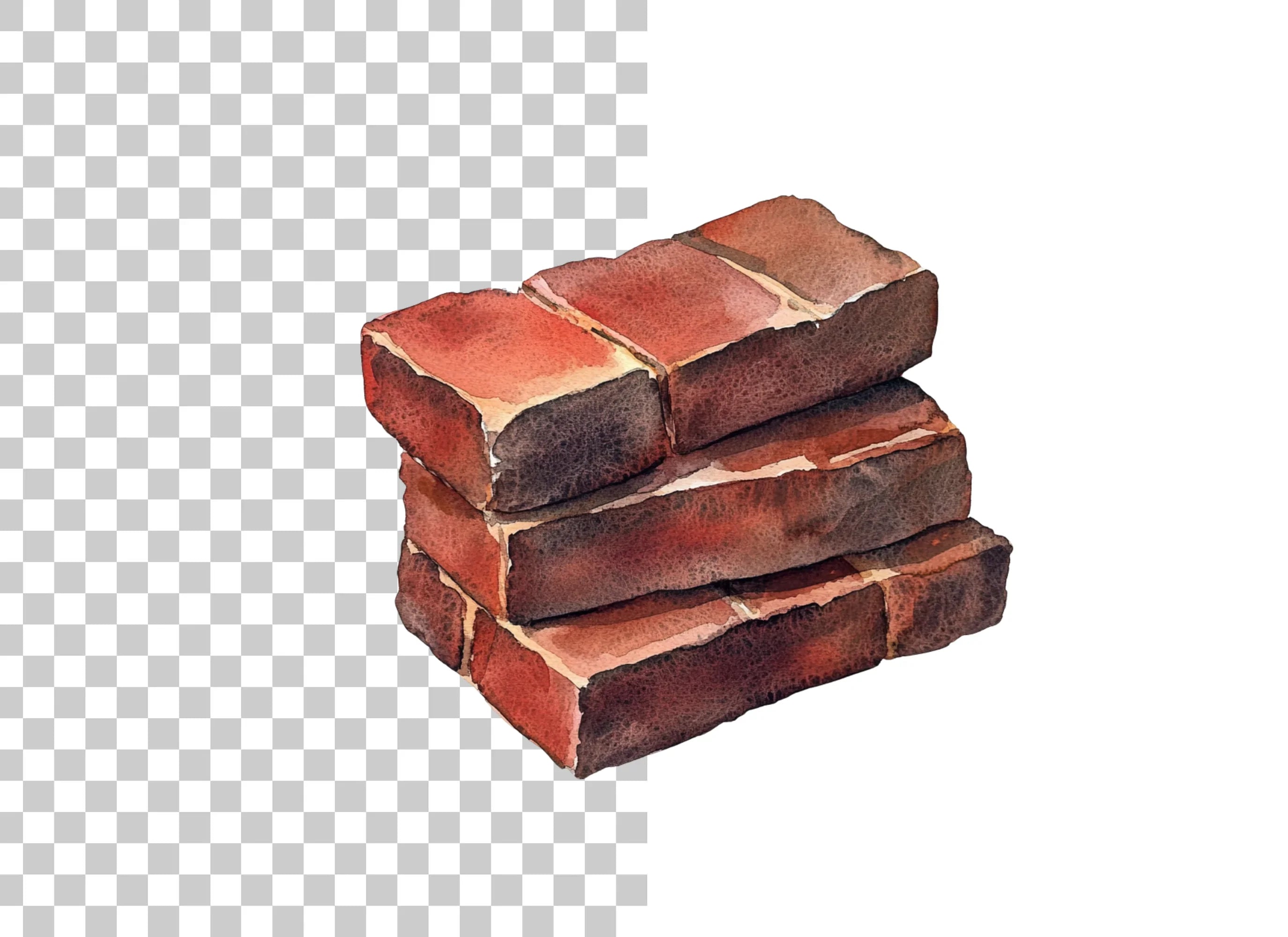 Brick Stacks Clipart Bundle