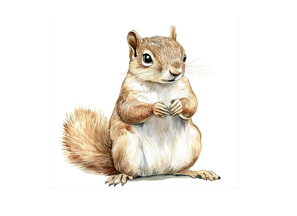 Cute Squirrel Clipart Bundle