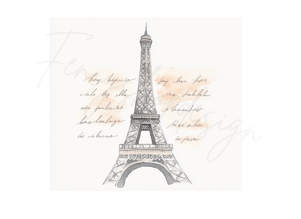Eiffel Tower Clipart Bundle