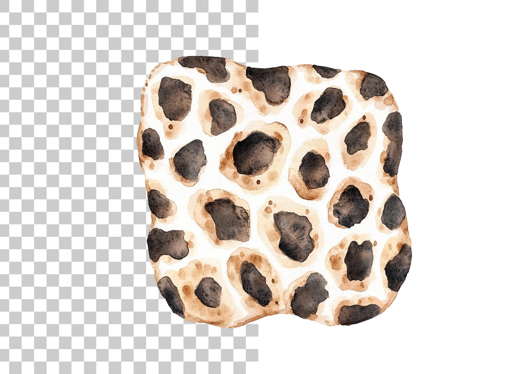 Seamless Leopard Pattern Clipart Bundle