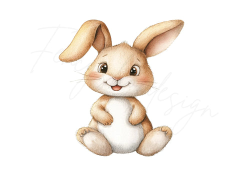 Adorable Bunny Clipart Bundle