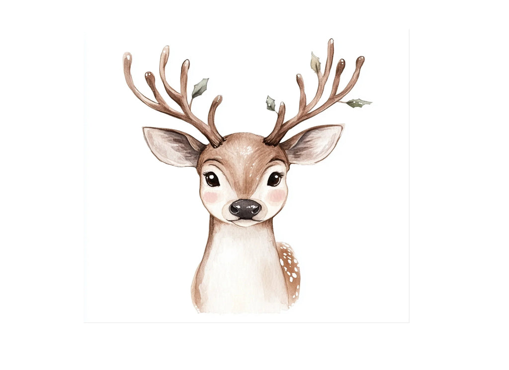 Cute Deer Clipart Bundle