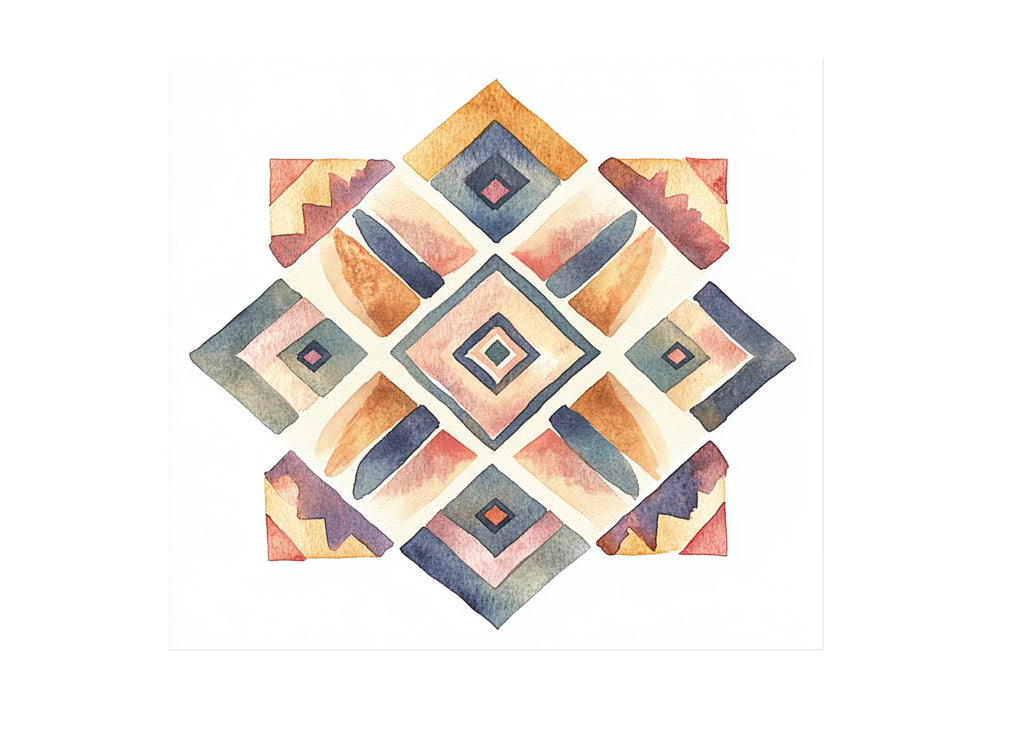 Boho Geometric Clipart Bundle
