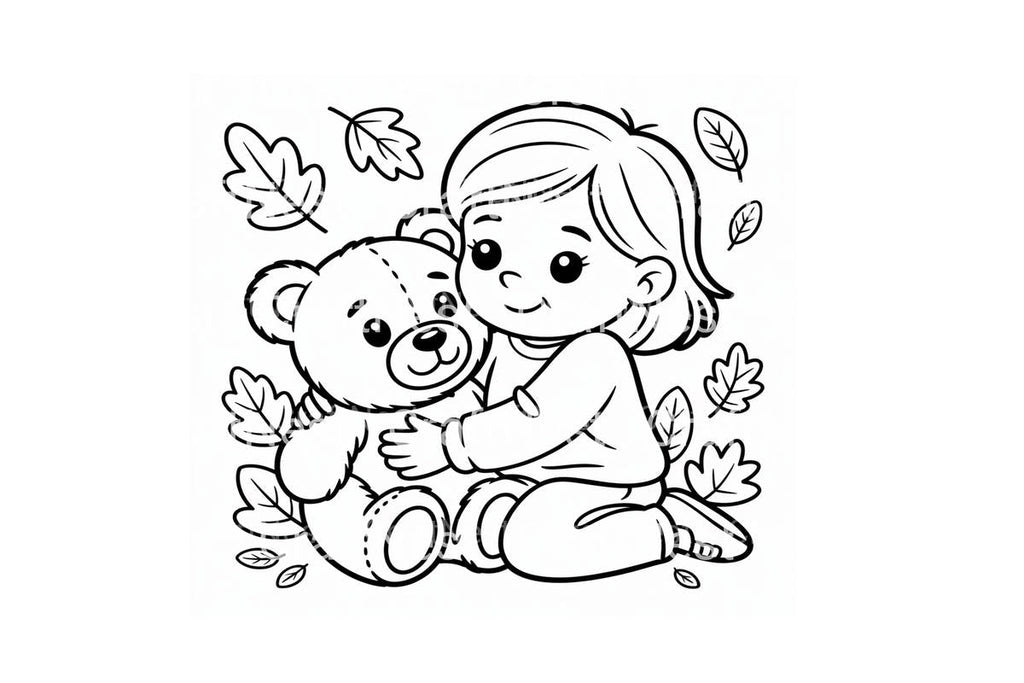 Autumn Kids Activities Coloring Books