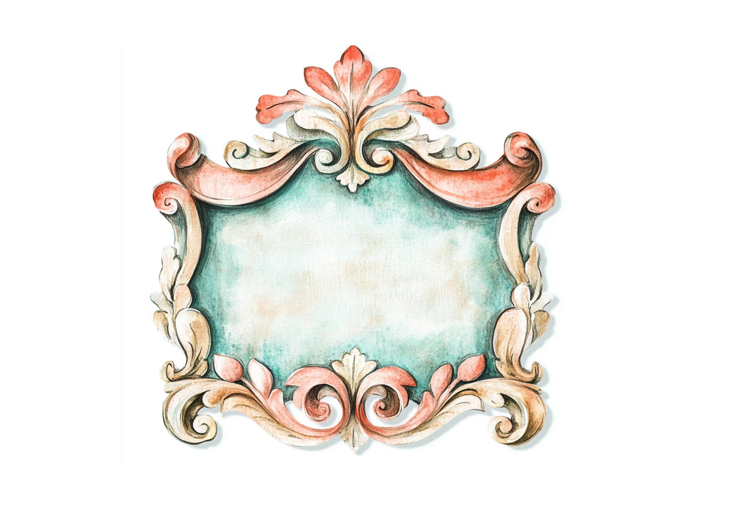 Elegant Vintage Frames Clipart Bundle