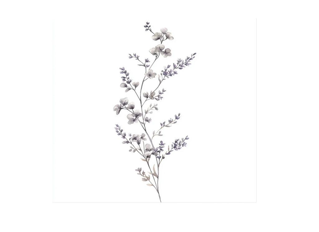 Eucalyptus and Lavender Clipart Bundle