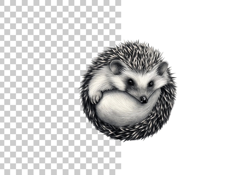Cute Hedgehog Clipart Bundle