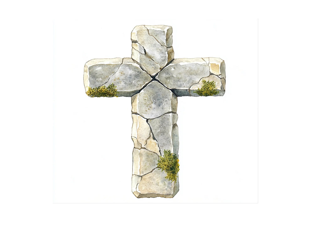 Stone Celtic Crosses Clipart Bundle