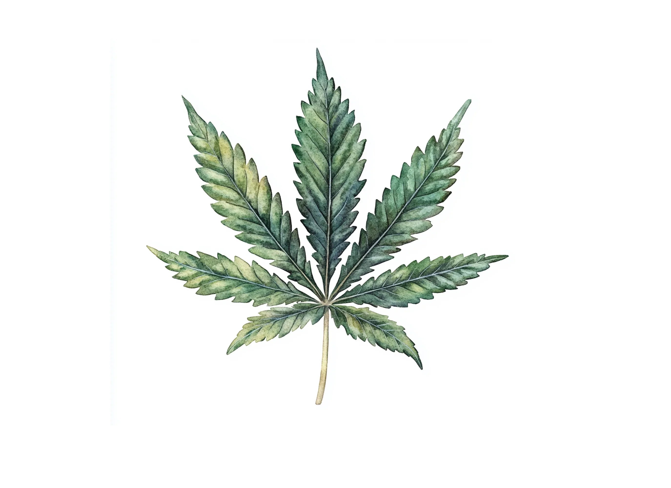 Cannabis Leaves Clipart Bundle