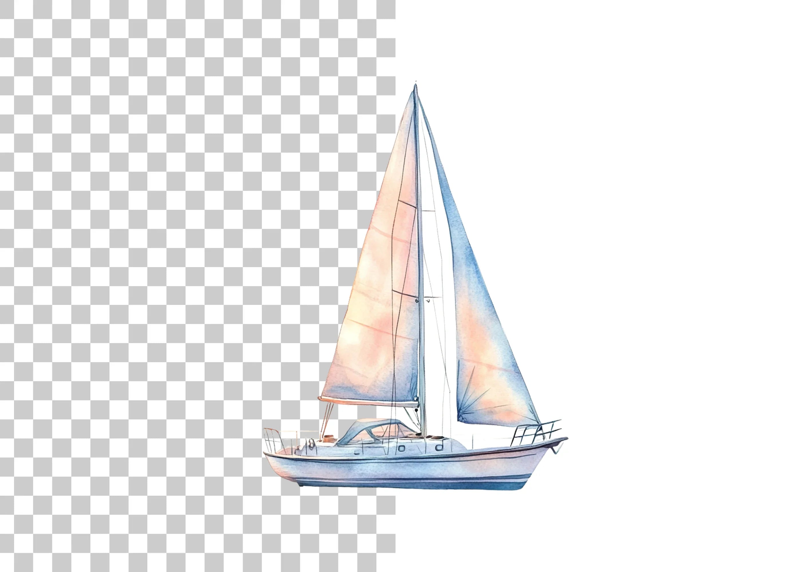 Sailboat Clipart Bundle