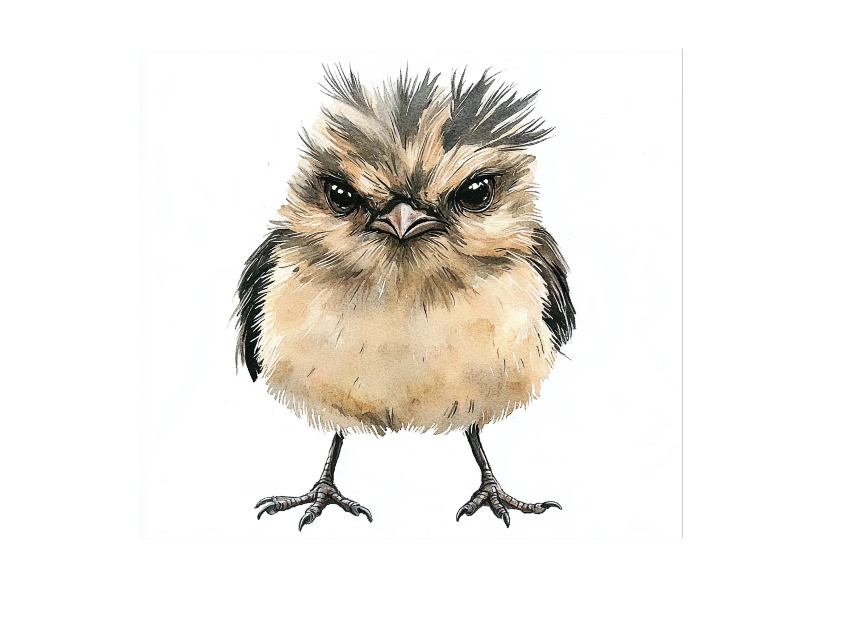 Expressive Little Bird Clipart Bundle