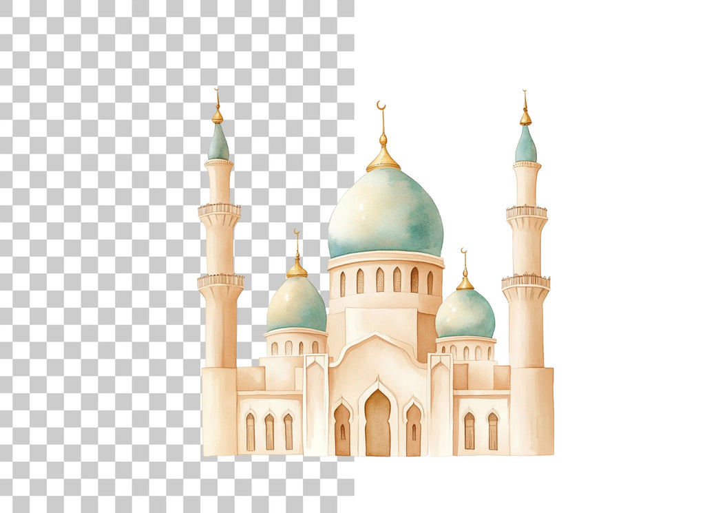 Mosque Clipart Bundle
