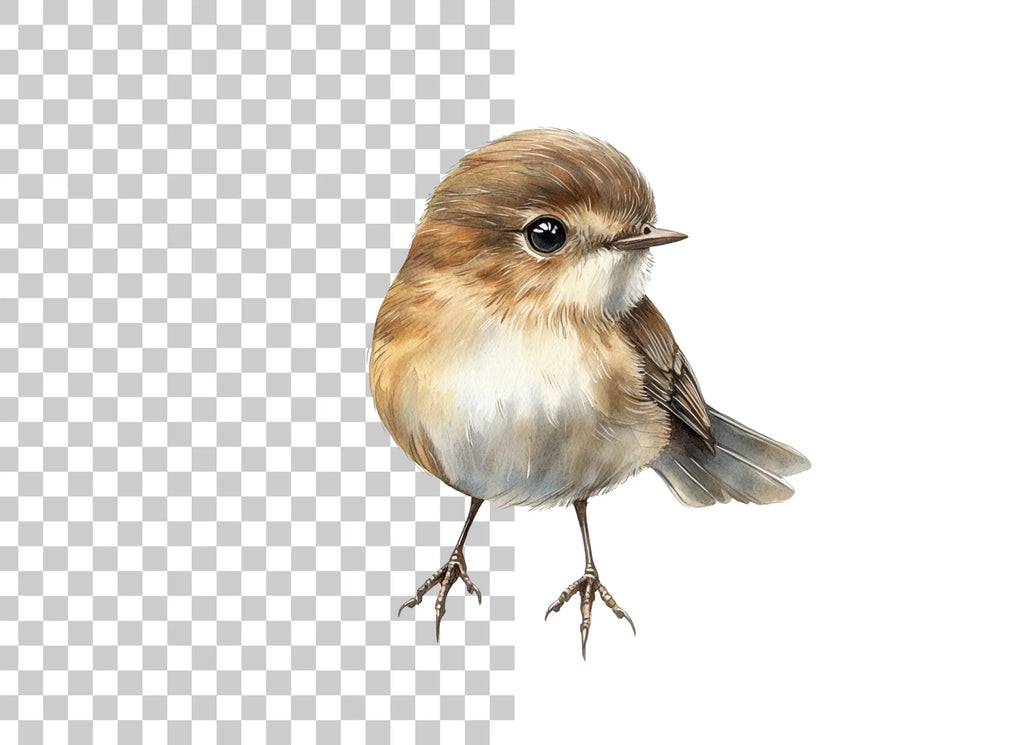 Cute Baby Birds Clipart Bundle