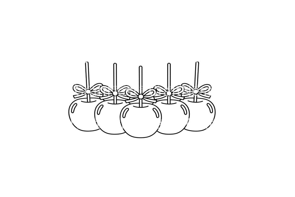Caramel Apples Delight Coloring Books