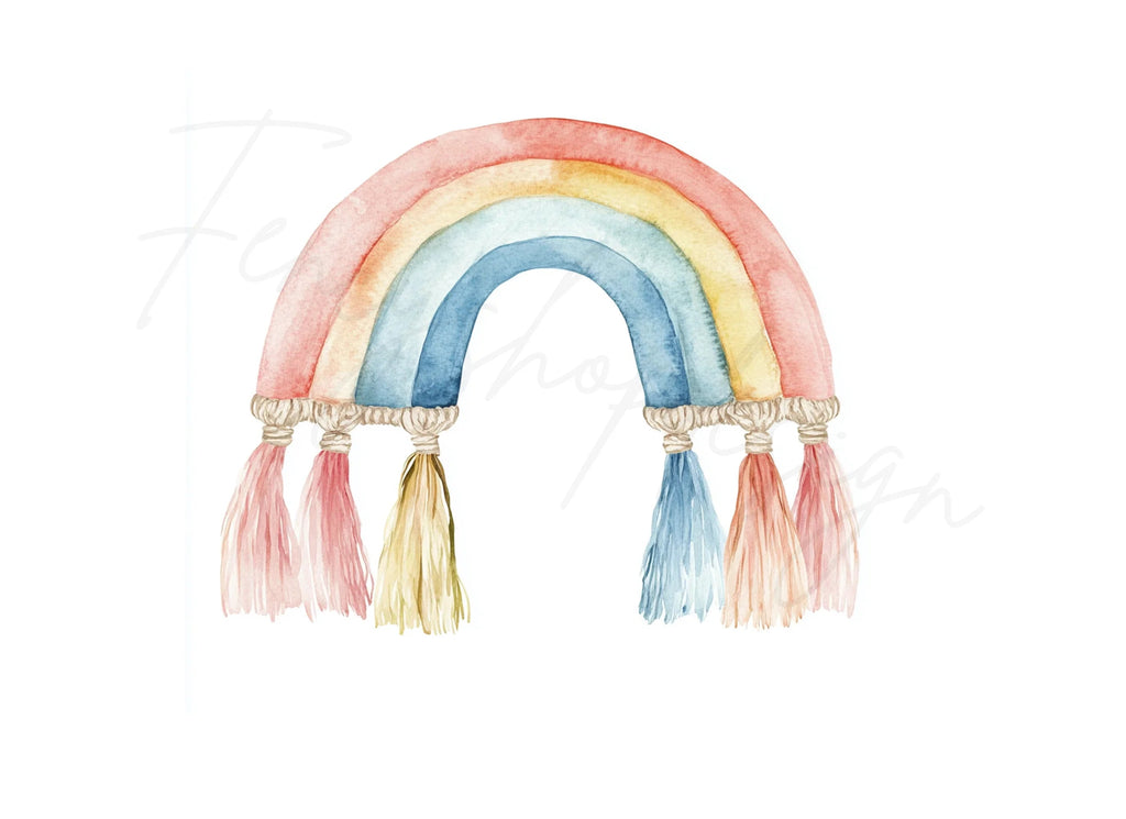 Rainbow Clipart Bundle