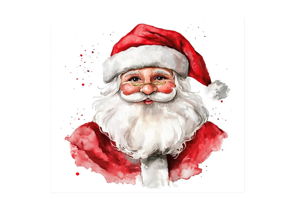 Jolly Santa Claus Illustrations Clipart Bundle