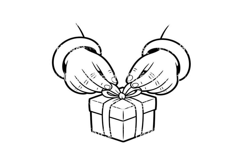 Christmas Gift Wrapping Coloring Books