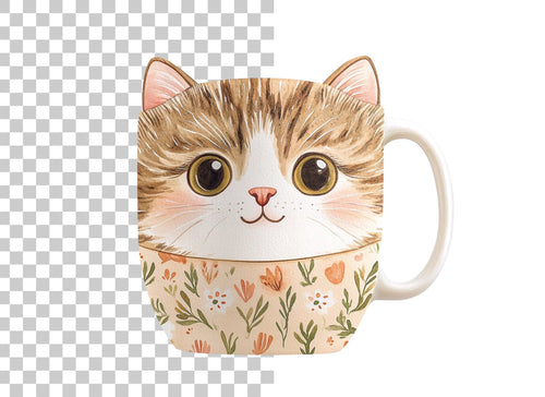 Adorable Cat Clipart Bundle