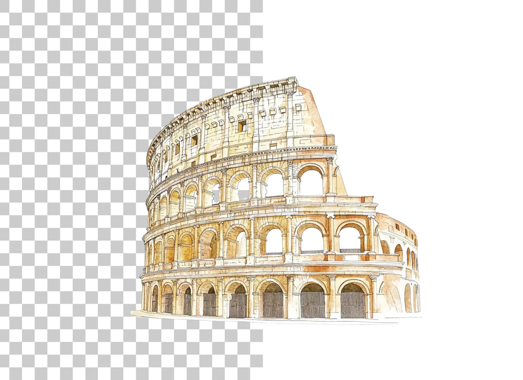Colosseum Clipart Bundle