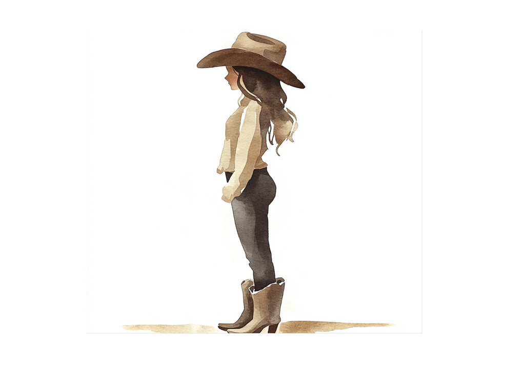 Cowgirl Clipart Bundle