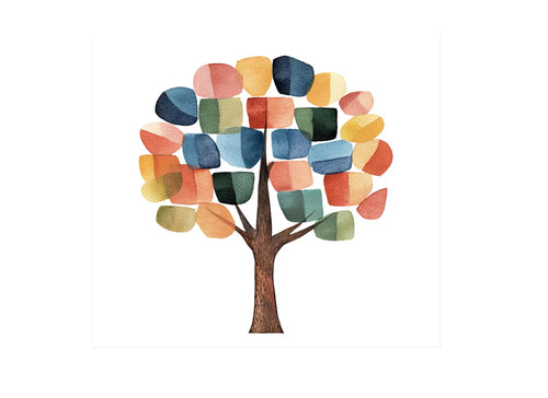 Abstract Trees Clipart Bundle