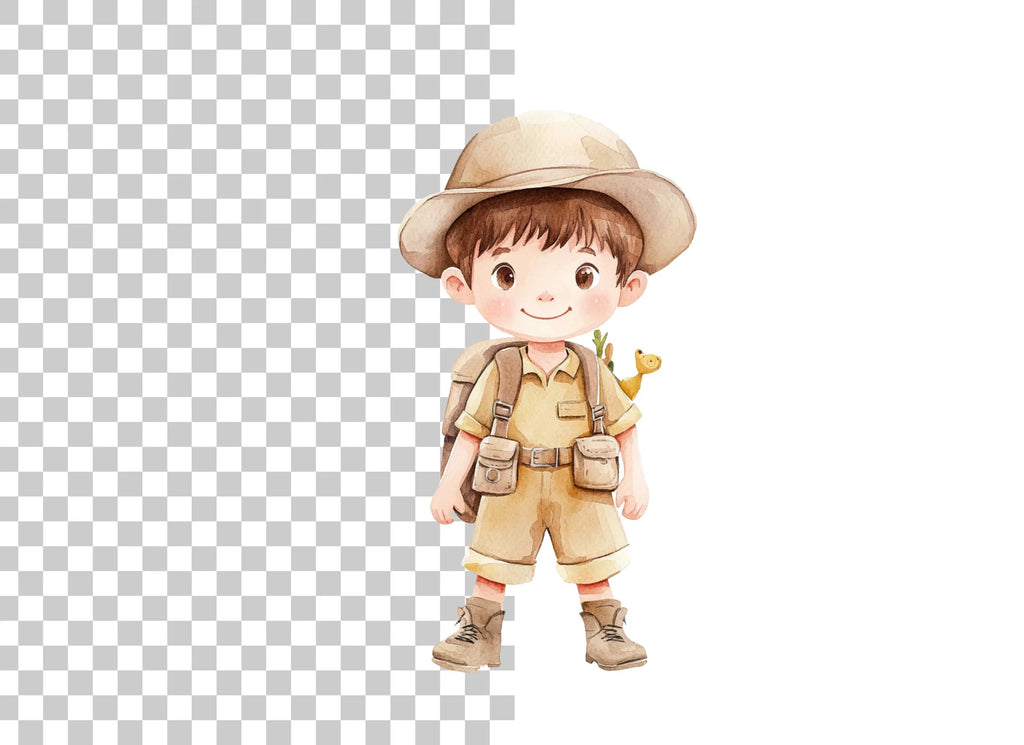 Little Adventurer Clipart Bundle