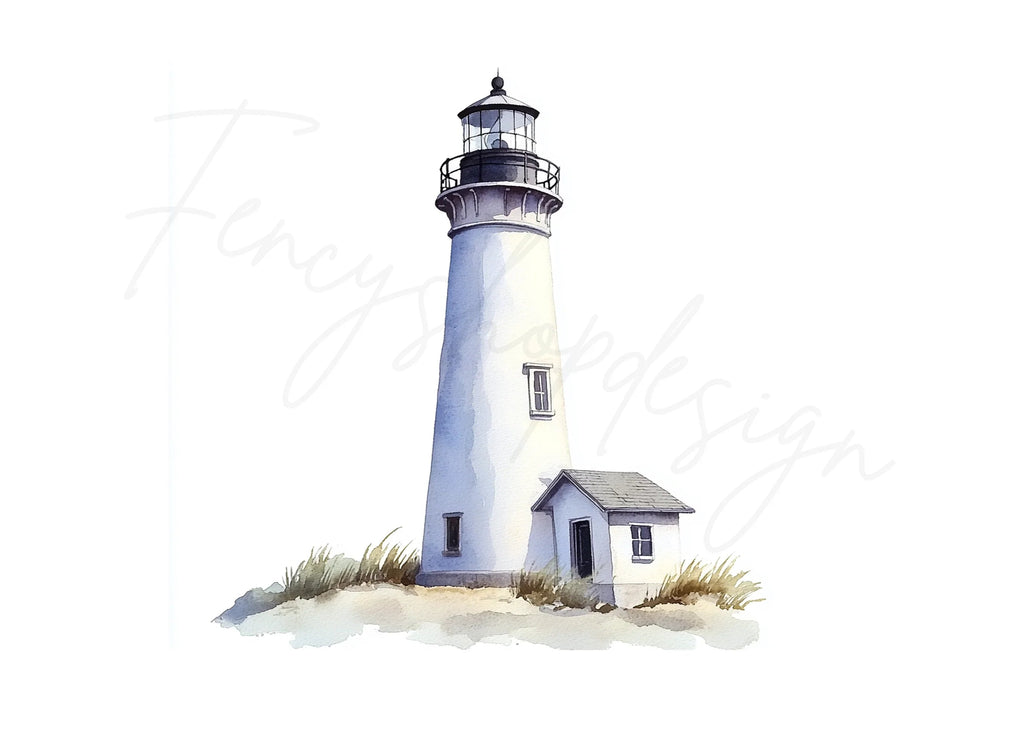 Lighthouse Coastal Clipart Bundle