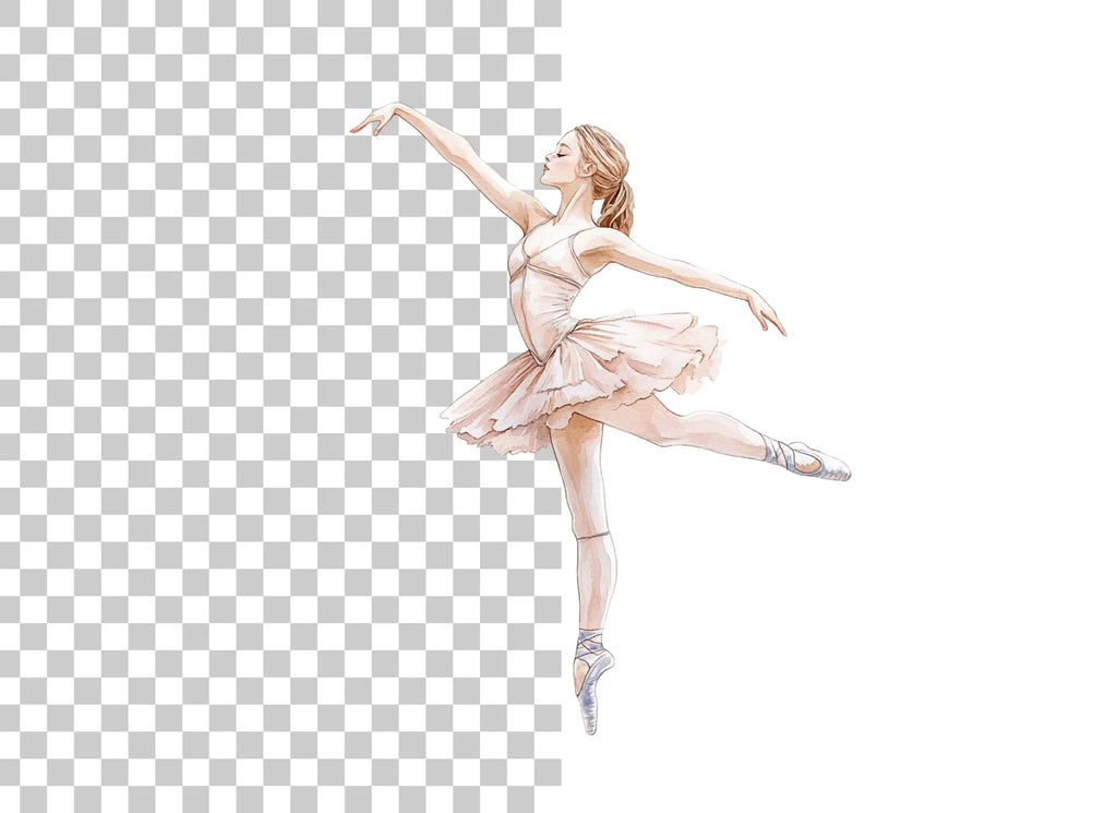 Elegant Ballerina Clipart Bundle