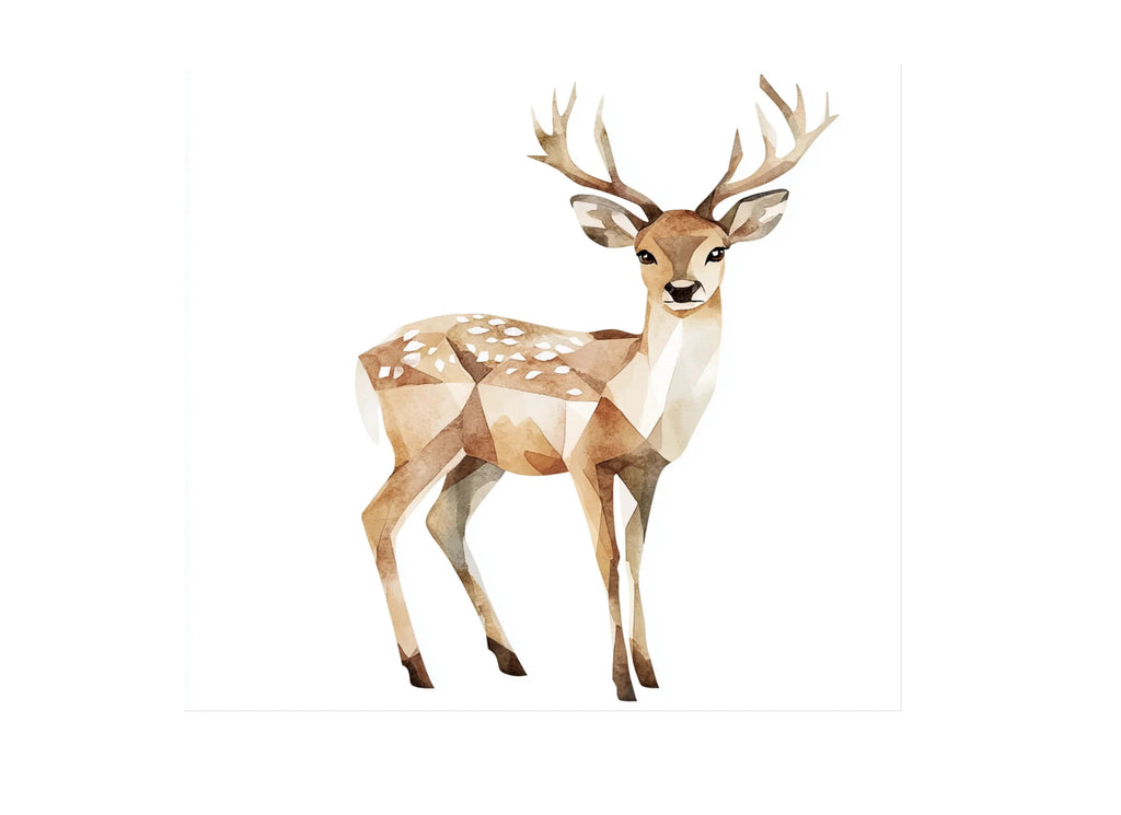 Abstract Deer Clipart Bundle