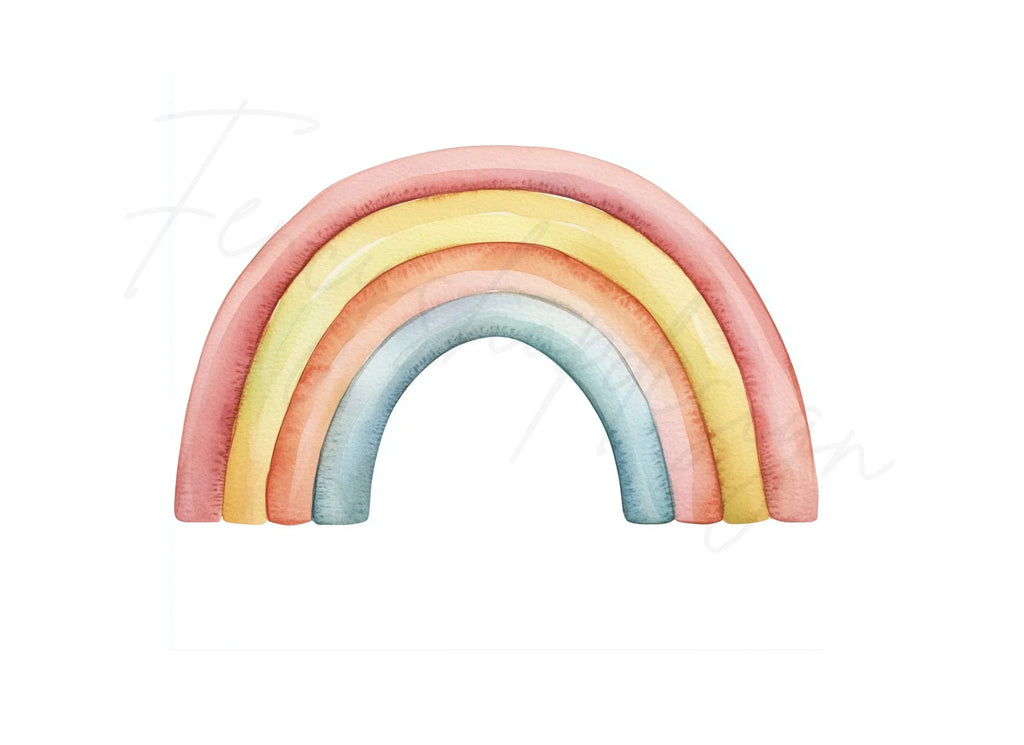 Rainbow Clipart Bundle