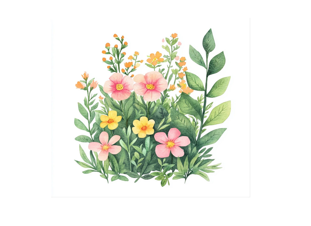 Spring Flower Clipart Bundle