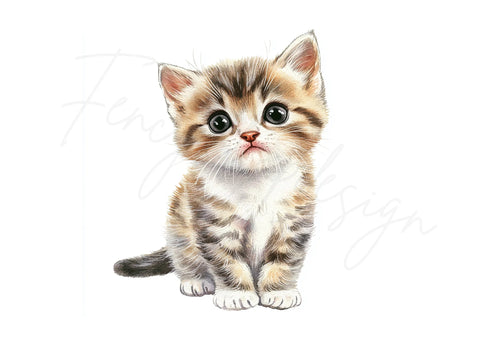 Adorable Kittens Clipart Bundle