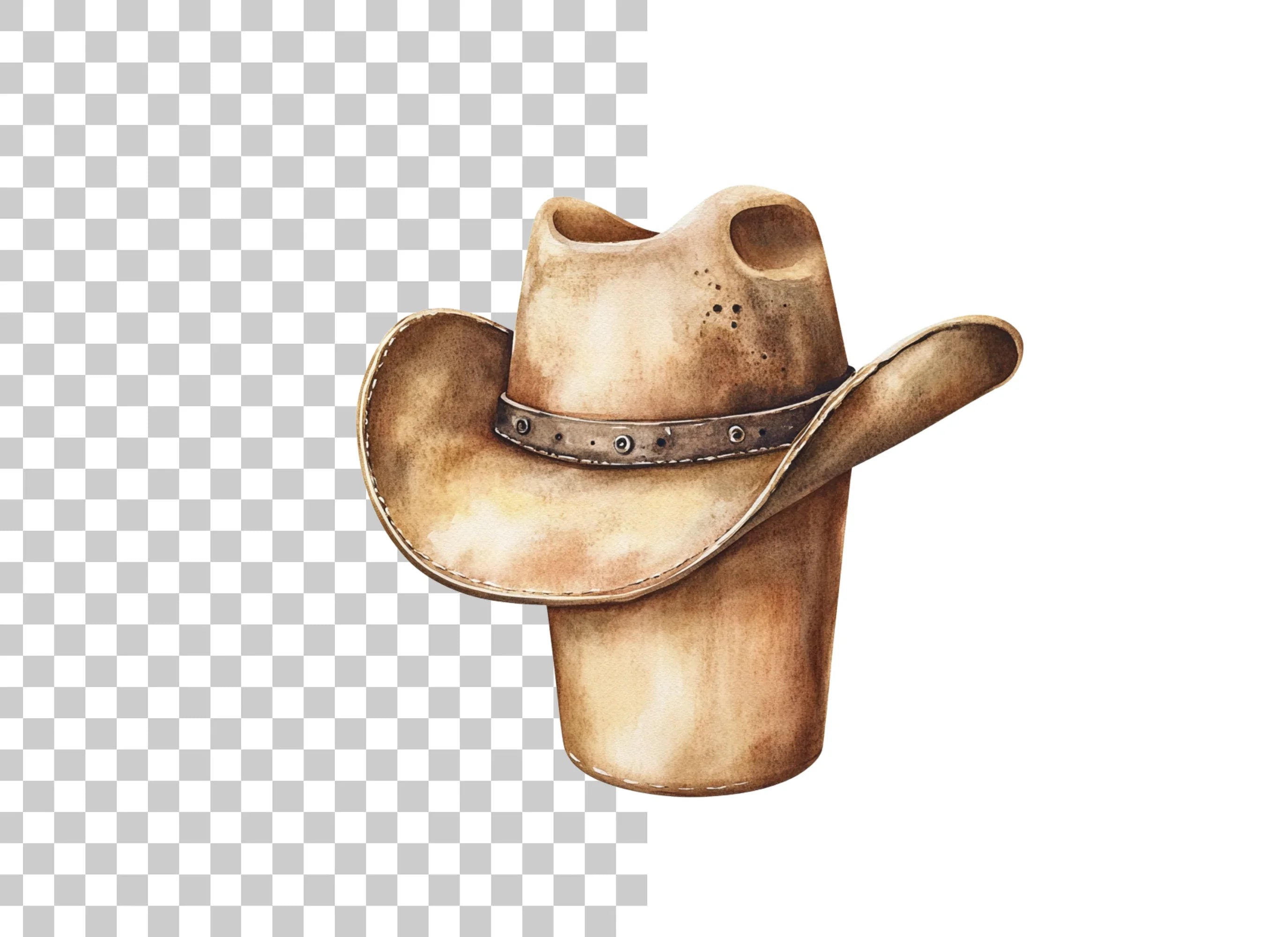 Cowboy Hat Clipart Bundle