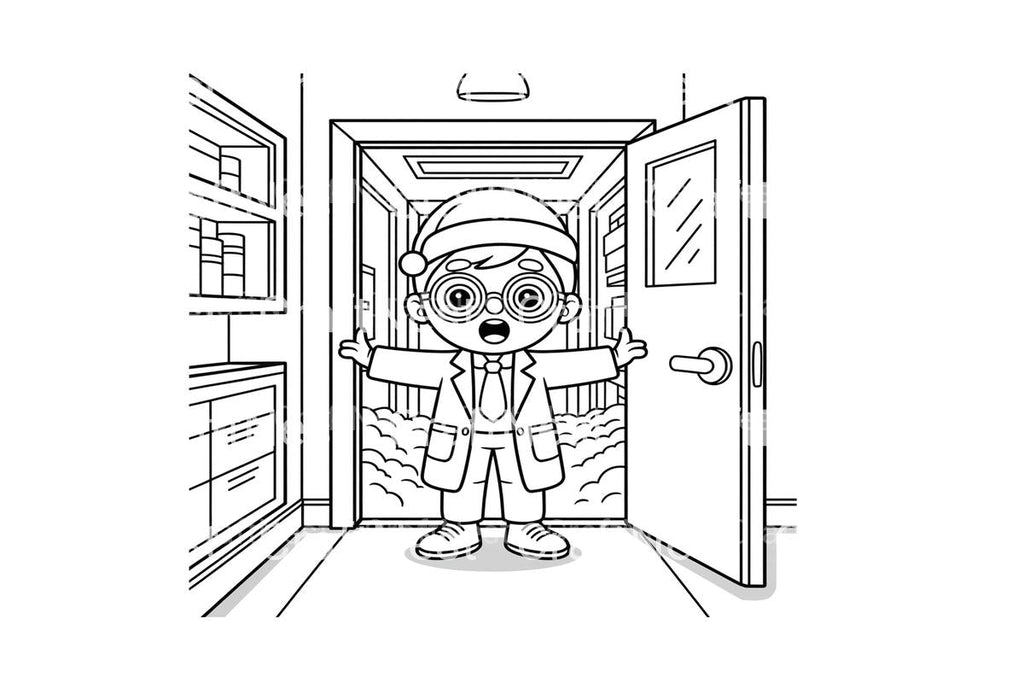 Mad Scientist Lab Mess Coloring Books