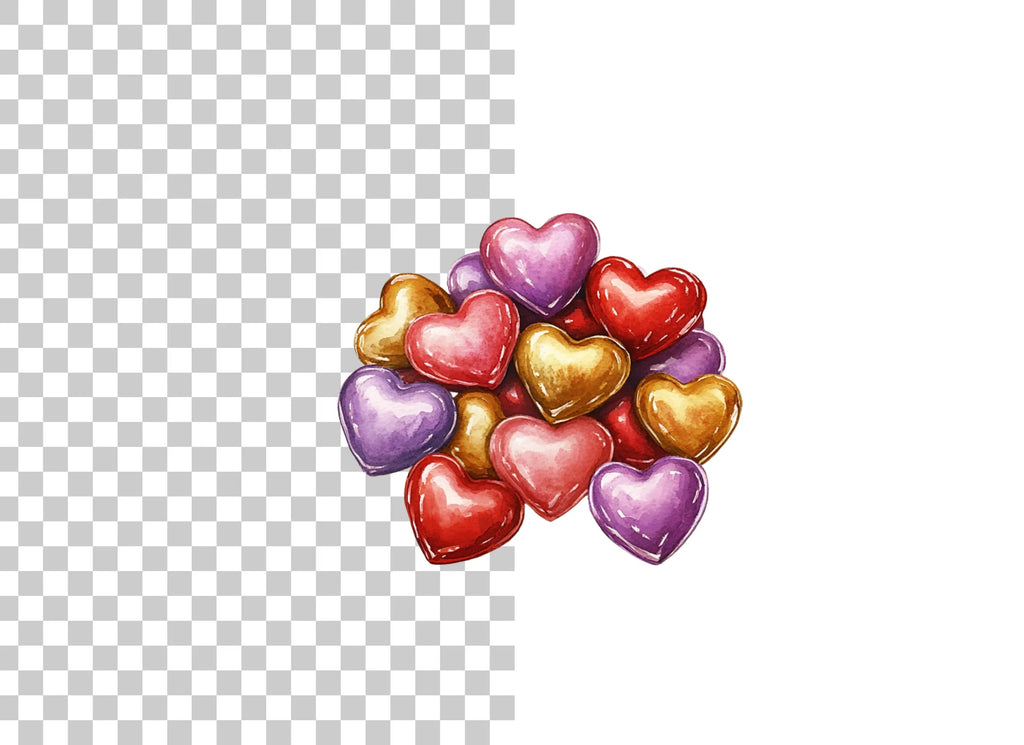 Heart Candy Clipart Bundle