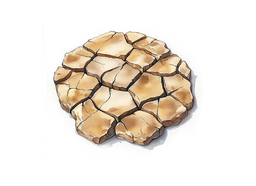 Desert Cracked Ground Clipart Bundle