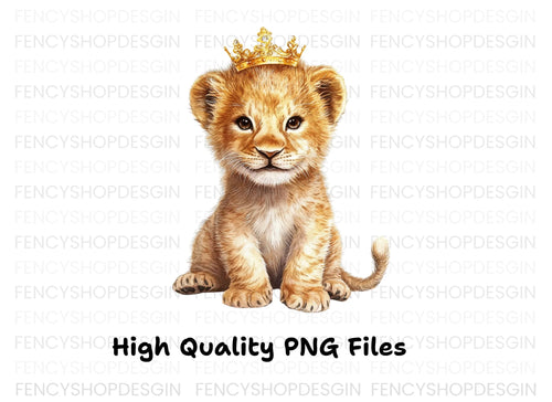 Adorable Lion King Cubs Clipart Bundle
