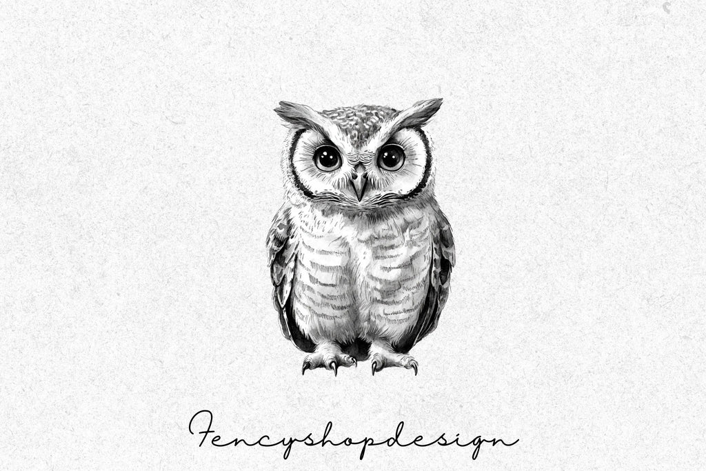 Cute Owl Clipart Bundle
