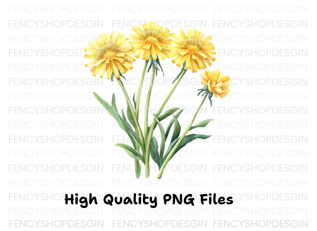 Dandelion Clipart Bundle